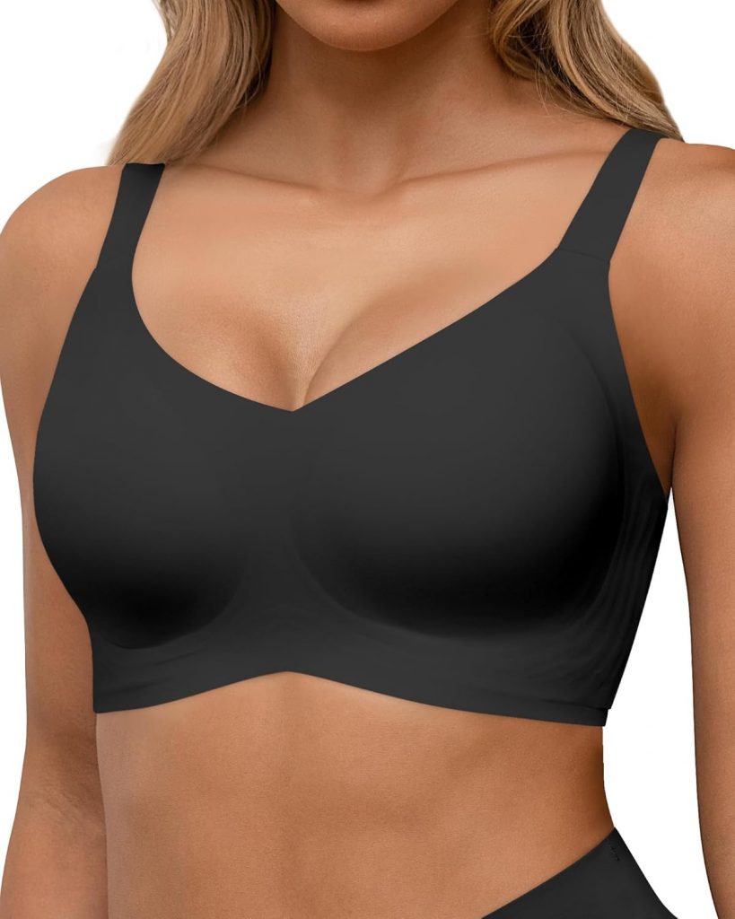 👑 HORISUN Damen BH ohne Bügel, Comfy Bequemer Nahtloser Push-Up Bralette für Große Brüste mit Breiten Trägern Weicher Nahtlos Klassischer BHS für Damen18,98€ statt 26,99€ - 30,00 % 🔥🚚 Verkauft von HORISUN und Versand durch Amazon803 Bewertungen: 4.2 / 5.0 ⭐️⭐️⭐️⭐️🛒 zu Amazon https://www.amazon.de/dp/B0CNSR8QD1/?amp%3Btag=preisfehlerheute-21&%3Bamp%3Bth=1&%3Bamp%3Bpsc=1&tag=preisfehlerheute-21