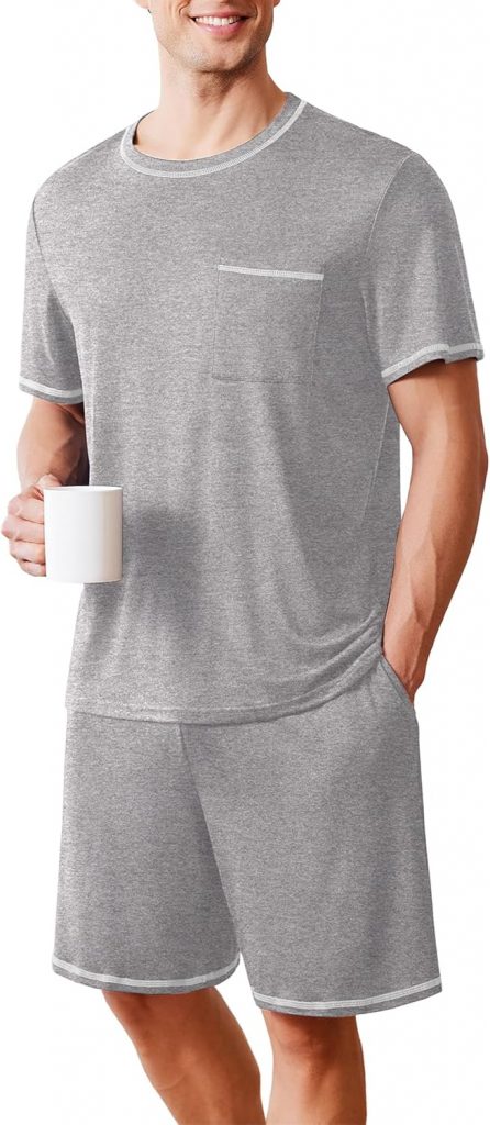 👑 Ekouaer Pyjama Herren Schlafanzug Kurzarm Nachtwäsche mit Rundhals T-Shirt und Kurz Hose, S-XXL8,49€ statt 9,99€ – 16,0 🔥🚚 Verkauft von Ekouaer EU und Versand durch Amazon78 Bewertungen: 4.2 / 5.0 ⭐️⭐️⭐️⭐️🛒 zu Amazon https://www.amazon.de/dp/B0DSLQXT7C/?th=1&tag=preisfehlerheute-21#038;psc=1&tag=preisfehlerheute-21