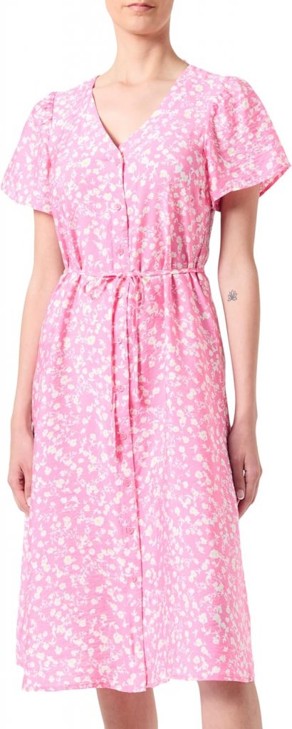 Vmjosie Ss Calf Shirt Dress WVN Ga
