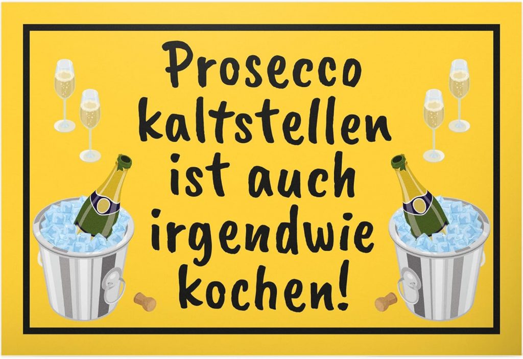 DankeDir! Prosecco kaltstellen Kochen – 30 x 20 cm Schild – Frauen Geburtstag Geburtstagsgeschenk Geschenk Freundin – Partydeko Geburtstagsdeko Geschenkidee Geburtstagskarte5,99€ statt 8,99€➡️ https://www.amazon.de/dp/B0BYSXYKX8/?tag=preisfehlerheute-21