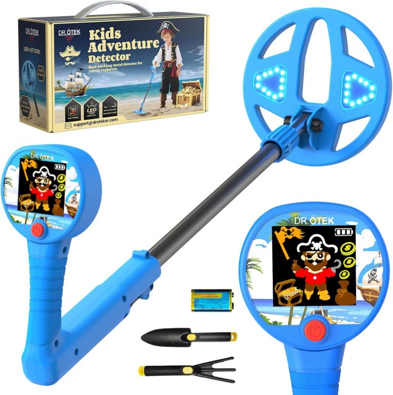 DR.ÖTEK Metalldetektor Kinder, Farb-LCD & 6" Leuchtspule, Leicht & Einstellbar, Rutschfester Griff, Kinder Metalldetektor Set für 3-12, Jungen & Mädchen39.99€ statt 79.99€➡️ https://www.amazon.de/dp/B0FJQVZWYC/?tag=preisfehlerheute-21