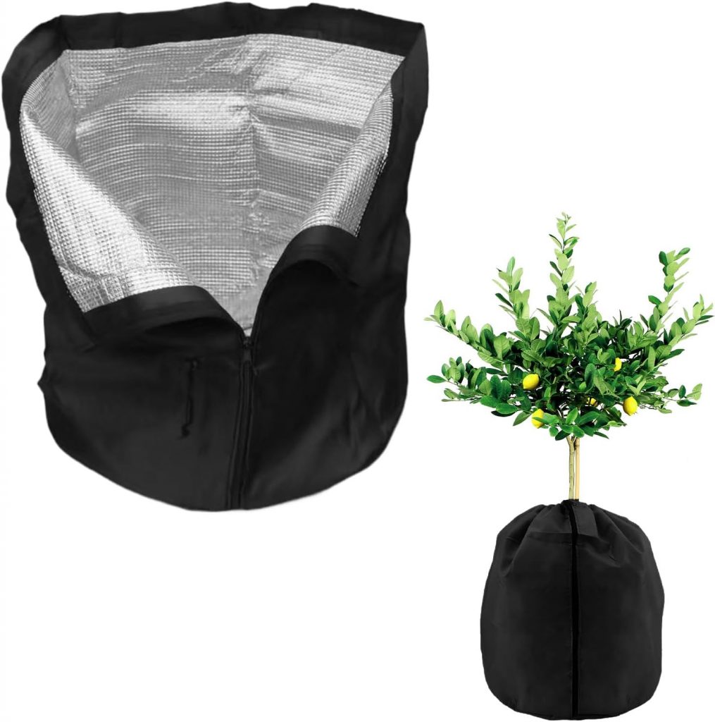 YUFFQOPC Winterschutz für Kübelpflanzen,Pflanzenschutz Winter 45 x 50 cm,Topfschutz Pflanzen Winter mit Lsolierfutter Reißverschluss und Kordelzug für Topfpflanzen, Sträucher(Schwarz)10,99€ statt 11,99€➡️ https://www.amazon.de/dp/B0FMNN6H2H/?tag=preisfehlerheute-21