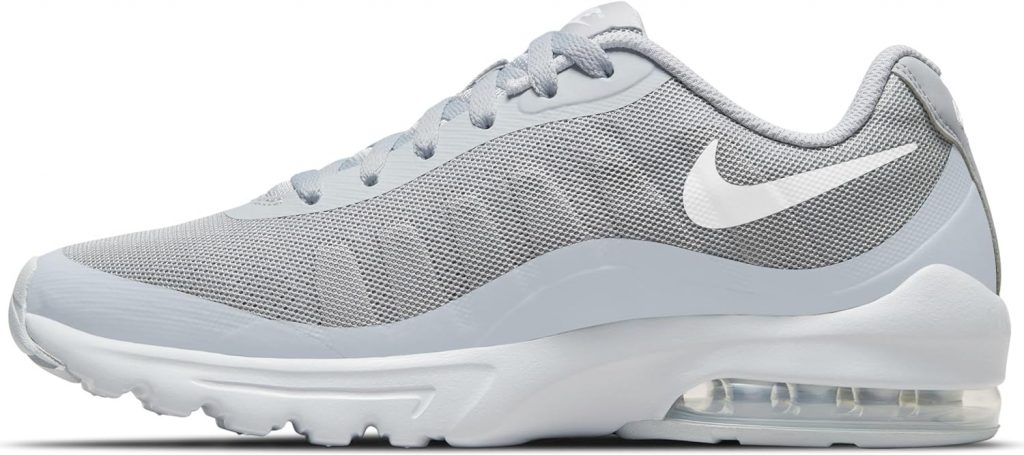 Nike Air Max Invigor, Herren Sneakers, Grau (Wolf Grey/White 001), 43 EU