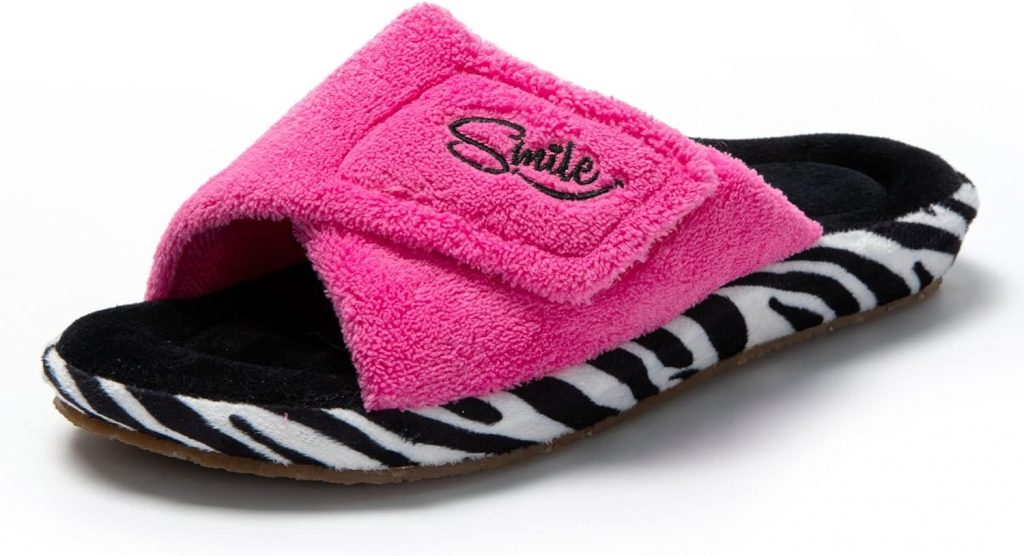 JOMIX Winter Hausschuhe Damen Stylische Pantoffeln Klettverschluss Bequeme Frottee Slippers Indoor Outdoor (Fuchsia, 38 EU)8.79€ statt 22.95€➡️ https://www.amazon.de/dp/B0C5MJP1K3/?tag=preisfehlerheute-21