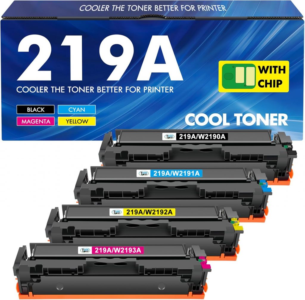 👑 219A 219X MFP 3302FDWG Toner Mit Chip: 4-Pack Kompatible Ersatz für HP 219A 219X für Color Laserjet Pro MFP 3302SDWG 3302FDNG 3302FDW 3302SDW 3302FDN 3202DN 3202DW W2190A Schwarz Cyan Magenta Gelb142,99€ statt 199,99€ - 29,00 % 🔥🚚 Verkauft von Easily_Color und Versand durch Amazon11,209 Bewertungen: 4.3 / 5.0 ⭐️⭐️⭐️⭐️🛒 zu Amazon https://www.amazon.de/dp/B0DZ2GVPVM/?amp%3Btag=preisfehlerheute-21&%3Bamp%3Bth=1&%3Bamp%3Bpsc=1&tag=preisfehlerheute-21