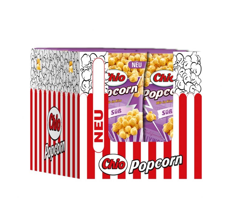 Chio Popcorn süß, 12er Pack (12 x 120 g)12,85€ statt 23,88€➡️ https://www.amazon.de/dp/B079ZSSJ96/?tag=preisfehlerheute-21