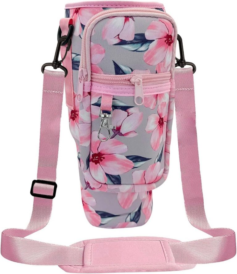 MultiValue Trinkflasche Tasche, Thick Wasserflaschenhalter Trinkflasche Tasche zum Umhängen Fits Stanley 40oz Tumbler mit Riemen Telefon Tasche für Wandern Wandern Reisen (A, Rosa)2.89€ ➡️ https://www.amazon.de/dp/B0D4M8DS83/?tag=preisfehlerheute-21