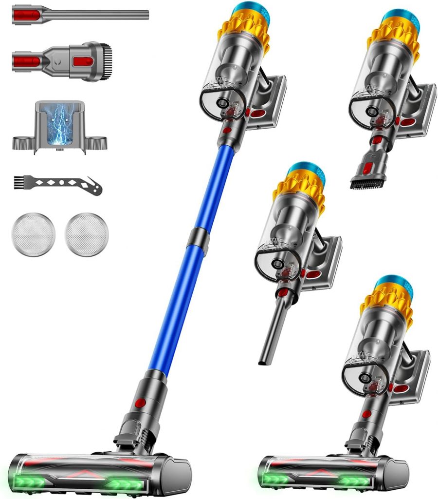 👑 Akku Staubsauger, 50KPA/600W/70Mins Staubsauger Kabellos mit Selbststehend, 1,8L Großer Staubbecher, Anti-Tangle-Bürste, 8-stufiges Filtersystem Grünes Licht für Hartböden Teppiche Tierhaare198,99€ statt 289,99€ – 32,0 🔥🚚 Verkauft von Winnero und Versand durch Amazon214 Bewertungen: 4.9 / 5.0 ⭐️⭐️⭐️⭐️⭐️🛒 zu Amazon https://www.amazon.de/dp/B0FP49Q1Q2/?tag=preisfehlerheute-21