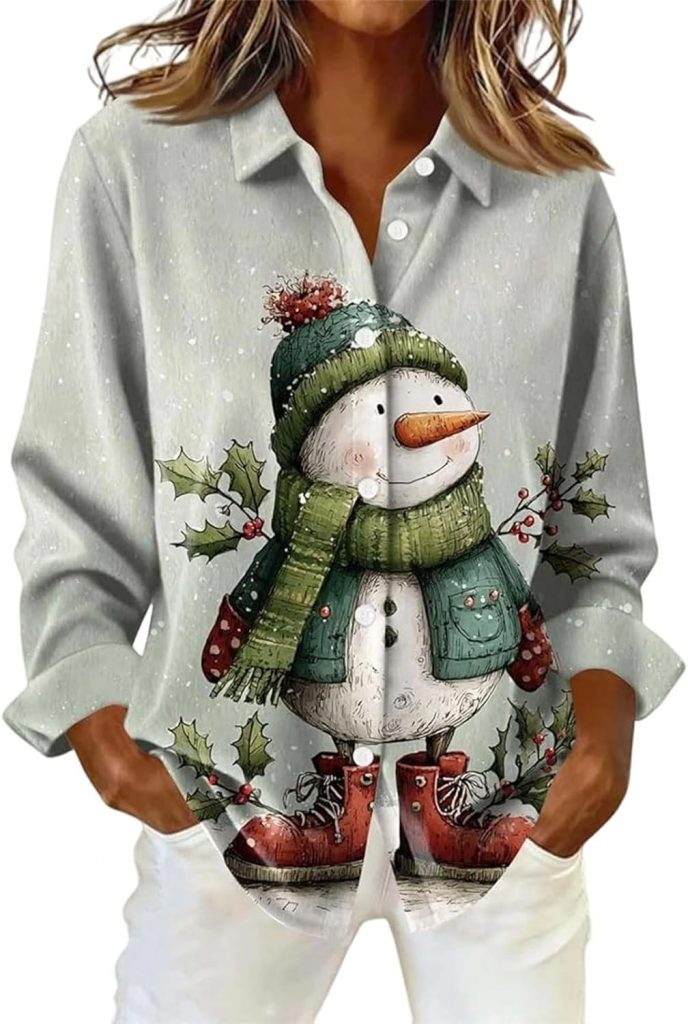 PREISFEHLER.SHOP BlackWeeks: Weihnachtsbluse Damen Lustig Weihnachtsmotiv Langarmshirt Lässig Ugly Christmas Pirate-D$eals Shirt mit Knöpfen Langarm Weihnachtsshirt18.99 €🏷 Сοuрοn αktiviегеn⏩️ https://www.amazon.de/PREISFEHLER.SHOP/dp/B0G3PGNLHJ?tag=preisfehlerheute-21