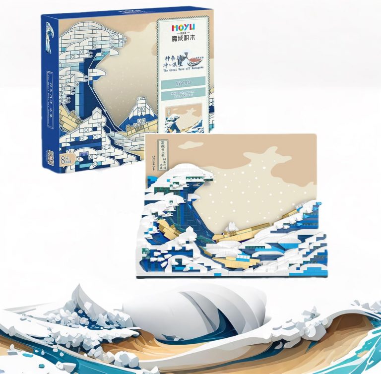 2296 Teile Art Hokusai – Große Welle, Puzzle Bastelset, 3D Japan Wanddeko Ozean-Leinwand, Hobby Erwachsene Kreativ für Home- und Büro-Deko, klemmbausteine Geschenk für Erwachsene Jungen Mädchen Kinder9.98€ statt 39.99€➡️ https://www.amazon.de/dp/B0DT4MWML1/?tag=preisfehlerheute-21