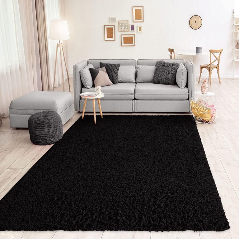 VIMODA Prime Shaggy Teppich Schwarz Hochflor Langflor Teppiche Modern, Maße:70x140 cm🔥 🏷️ Coupon anwenden⚡️ Blitzangebot nutzen➡️ https://www.amazon.de/dp/B01GAS7742/?tag=preisfehlerheute-21