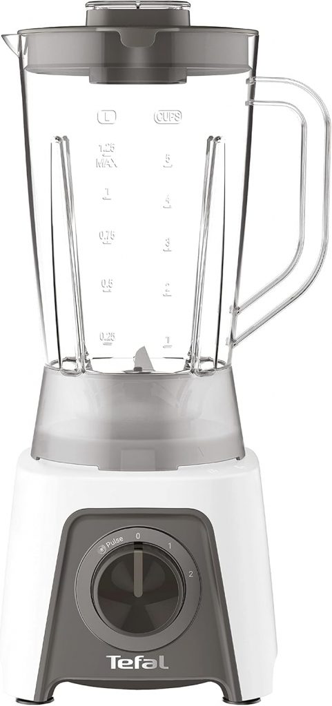 🤴 Tefal BL2C01 Blendeo Standmixer | 450-W-Motor | 1,5 Liter Fassungsvermögen | 2 Geschwindigkeiten + Pulse-Funktion | Duraforce Klingen | Saugnäpfe für sicheren Stand | Weiß/Grau29,99€ statt 39,99€ - 26,00 % 🔥🚚 Verkauft durch Amazon und Versand durch Amazon135 Bewertungen: 4.3 / 5.0 ⭐️⭐️⭐️⭐️🛒 zu Amazon https://www.amazon.de/dp/B09DG77R4D/?amp%3Btag=preisfehlerheute-21&tag=preisfehlerheute-21