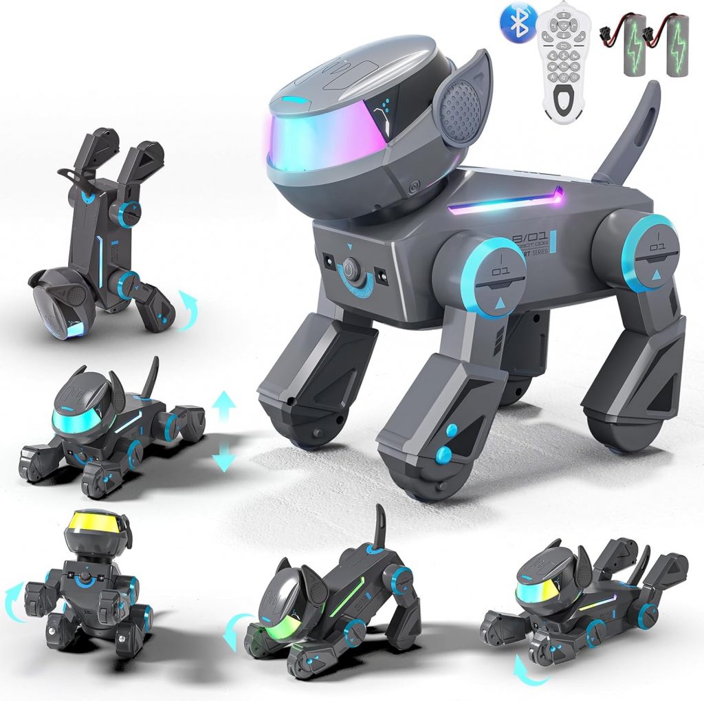 👑 2025 Ferngesteuerter Roboter Hund ab 3 Jahren Kinder,Programmierbarer Roboterhund mit Bluetooth und LED-Auge,Interaktiver Intelligentes Wiederaufladbarer Robohund Robot Dog für Jungen Mädchen29,99€ statt 39,99€ – 26,0 🔥🚚 Verkauft von CCYJUS und Versand durch Amazon7 Bewertungen: 4.6 / 5.0 ⭐️⭐️⭐️⭐️⭐️🛒 zu Amazon https://www.amazon.de/dp/B0F7Z6VZ2X/?tag=preisfehlerheute-21