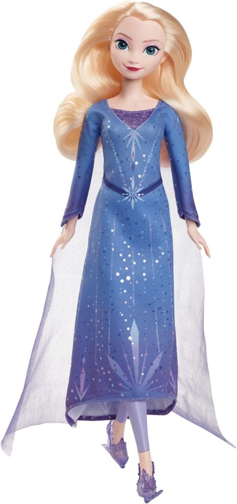 Mattel Disney Die Eiskönigin Elsa Modepuppe mit Zubehör, Eisläuferin-Look mit abnehmbarem Kleid und Schlittschuhen, mit zusätzlichem Paar Schuhe. Inspiriert von Die Eiskönigin: Winterfest“, JBG538.99€ ➡️ https://www.amazon.de/dp/B0CRM7M8FZ/?tag=preisfehlerheute-21