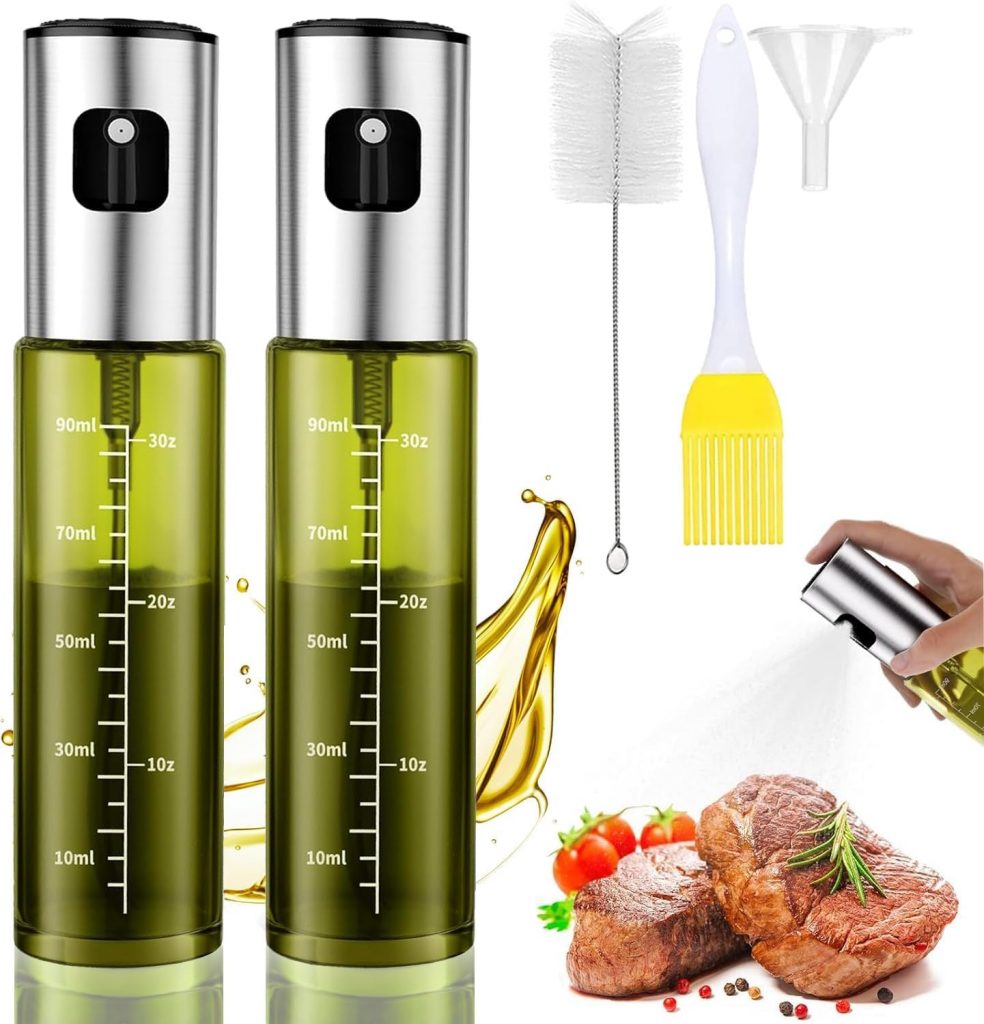 👑 BETA NOBLE〖Verstärkte〗Ölsprüher zum Kochen, Öl Sprühflasche, Ölspray zum Kochen, Olivenölsprüher für Salat, Grillen, Backen in der Küche (2Stück-Grüner)13,29€ statt 19,98€ – 34,0 🔥🚚 Verkauft von mohuikunkeji und Versand durch Amazon214 Bewertungen: 4.4 / 5.0 ⭐️⭐️⭐️⭐️🛒 zu Amazon https://www.amazon.de/dp/B0F9TMM31V/?tag=preisfehlerheute-21