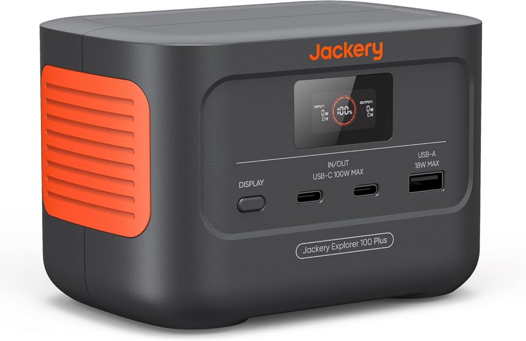 👑 Jackery Explorer 100 Plus Tragbare Powerstation, 99Wh LiFePO4-Akku Schnellladung, 3-Port 128W TragBack-up-Akku für Reise Notfall84,55€ statt 149,00€ - 44,00 % 🔥🚚 Verkauft von Jackery Germany und Versand durch Amazon4,977 Bewertungen: 4.3 / 5.0 ⭐️⭐️⭐️⭐️🛒 zu Amazon https://www.amazon.de/dp/B0CJFK14BJ/?amp%3Btag=preisfehlerheute-21&%3Bamp%3Bth=1&%3Bamp%3Bpsc=1&tag=preisfehlerheute-21