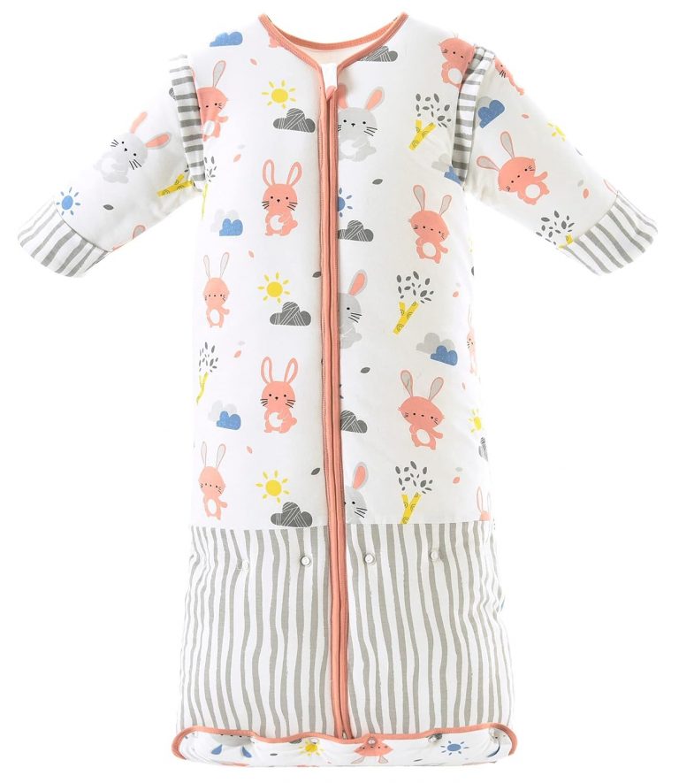 Chilsuessy Winter 3.5 Tog Kinder Schlafsack mit abnehmbaren Ärmeln Bio Babyschlafsack für Jungen und Mädchen von 1 bis 10 Jahre alt, Rosa Häschen, M (70-100 cm)18,99€ statt 34,90€➡️ https://www.amazon.de/dp/B09G2V4T8Y/?tag=preisfehlerheute-21