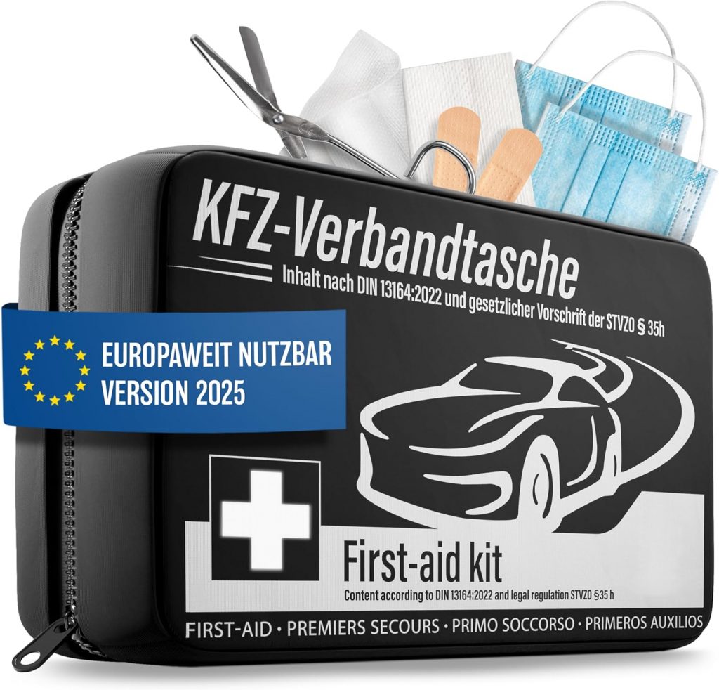PREISFEHLER.SHOP BlackWeeks: HELDENWERK KFZ Verbandstasche nach aktueller Norm 2026 – Europaweit Nutzbar – Erste Hilfe Set Auto Pi#rate-Deals Verbandskasten DIN 13164:2022 (StVO konform)7.99 statt 10.99 €⏩️ https://www.amazon.de/PREISFEHLER.SHOP/dp/B0C7VPF68C?tag=preisfehlerheute-21
