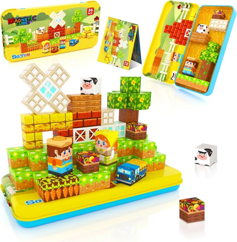 Magnetische Bausteine ​​Reisespielzeug Magnetbausteine Magnetspielzeuge mit Metallbox Magnetsteine Magnetblöcke STEM Sensorik Spielzeug Kinder Jungen und Mädchen Weihnachten Geburtstags ab 3+ Jahre8.99€ statt 29.99€🏷️ Coupon anwenden➡️ https://www.amazon.de/dp/B0FLDSGMHF/?tag=preisfehlerheute-21