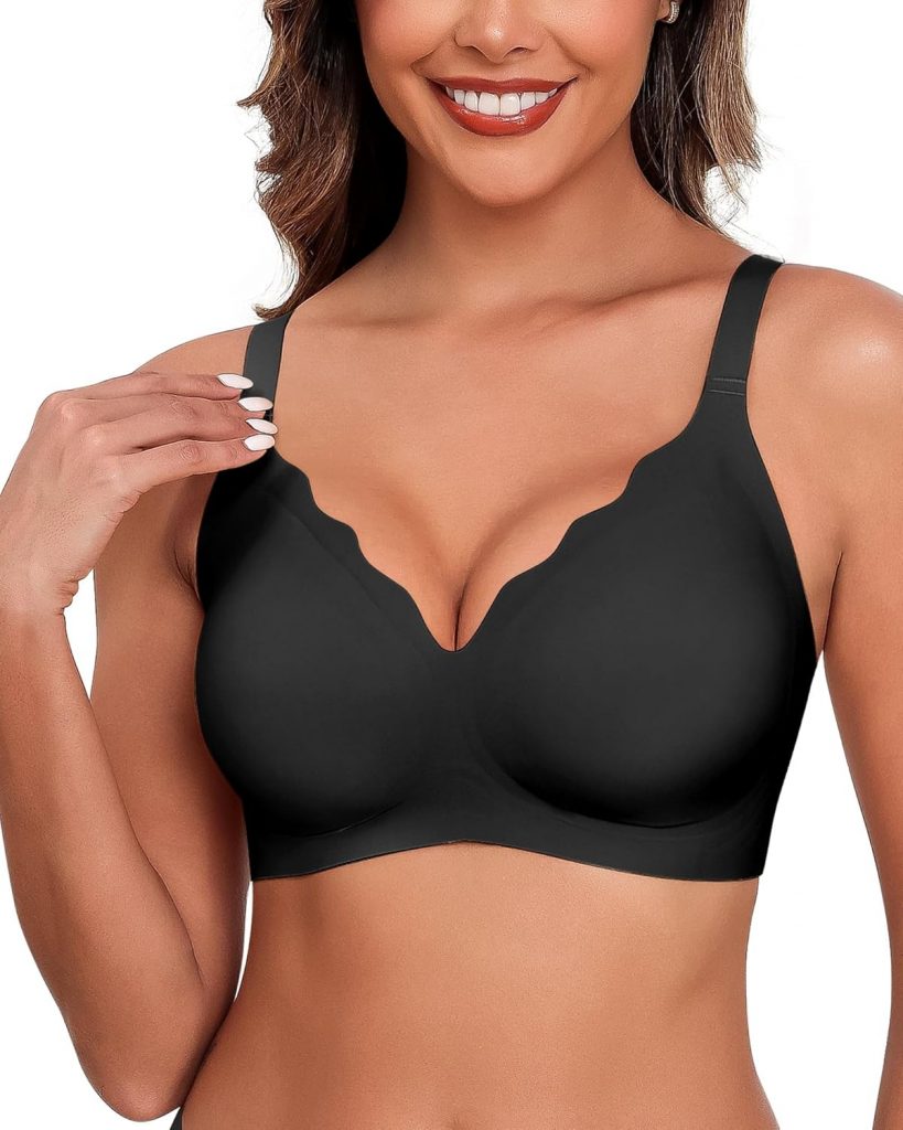 👑 HORISUN Ohne Bügel BH für Damen, Nahtloser Bequemer V-Ausschnitt Vollständiger Bralette für Große Brüste mit Unterstützung Komfort Tshirt Damen BHS19,98€ statt 26,99€ - 26,00 % 🔥🚚 Verkauft von HORISUN und Versand durch Amazon295 Bewertungen: 4.4 / 5.0 ⭐️⭐️⭐️⭐️🛒 zu Amazon https://www.amazon.de/dp/B0CYM13LHX/?amp%3Btag=preisfehlerheute-21&%3Bamp%3Bth=1&%3Bamp%3Bpsc=1&tag=preisfehlerheute-21