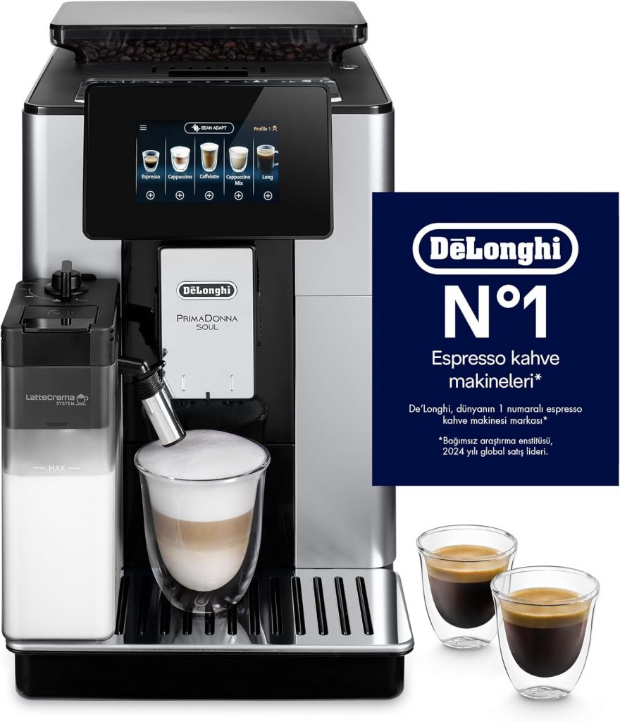 PREISFEHLER.SHOP BlackWeeks: De’Longhi ~PREISFEHLER.SHOP PrimaDonna Soul – Perfetto Kaffeevollautomat mit LatteCrema-Milchaufschäumer, 18 One-Touch-Getränke, Touch-Display, Silber-Schwarz (ECAM612.55.SB)789.00 statt 1199.00 €⏩️ https://www.amazon.de/PREISFEHLER.SHOP/dp/B08FX9Z55X?tag=preisfehlerheute-21