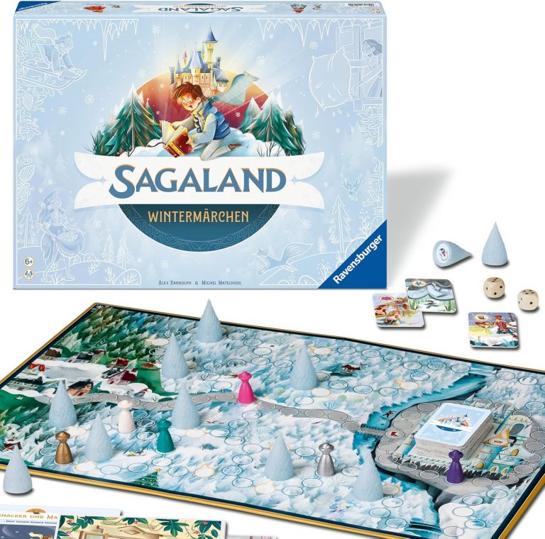 🤴 Ravensburger 22460 - Sagaland Wintermärchen - Brettspiel für Kinder und Erwachsene, 2-6 Spieler, Merkspiel Klassiker ab 6 Jahren19,98€ statt 34,99€ - 43,00 % 🔥🚚 Verkauft durch Amazon und Versand durch Amazon4,507 Bewertungen: 4.8 / 5.0 ⭐️⭐️⭐️⭐️⭐️🛒 zu Amazon https://www.amazon.de/dp/B0CSZ1XYGV/?amp%3Btag=preisfehlerheute-21&amp%3Bth=1&amp%3Bpsc=1&tag=preisfehlerheute-21
