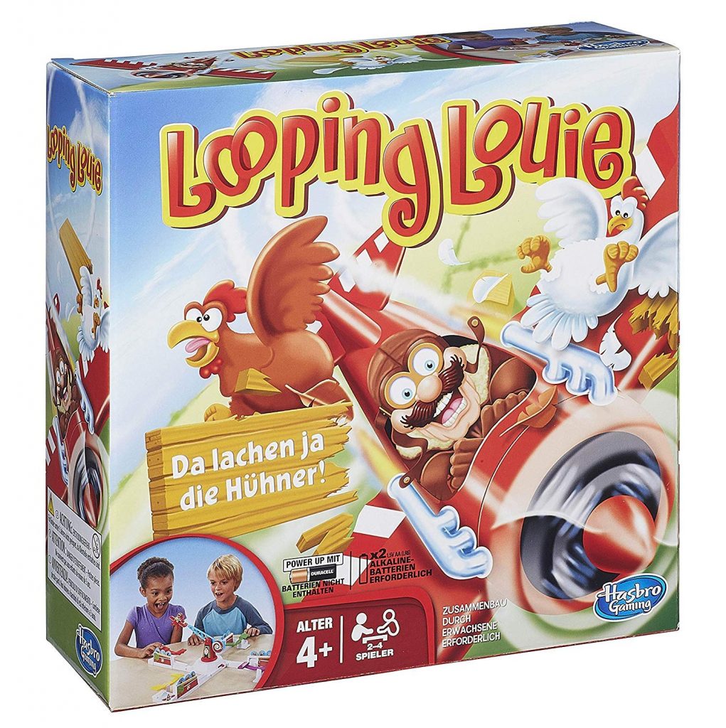 🤴 Hasbro Gaming Looping Louie, lustiges Gesellschaftsspiel für 2 bis 4 Spieler ab 4 Jahren und für die ganze Familie, Geschicklichkeitsspielzeug an, und als Wichtelgeschenk16,98€ statt 31,99€ – 47,0 🔥🚚 Verkauft durch Amazon und Versand durch Amazon11,195 Bewertungen: 4.7 / 5.0 ⭐️⭐️⭐️⭐️⭐️🛒 zu Amazon https://www.amazon.de/dp/B00VNYDEGO/?tag=preisfehlerheute-21