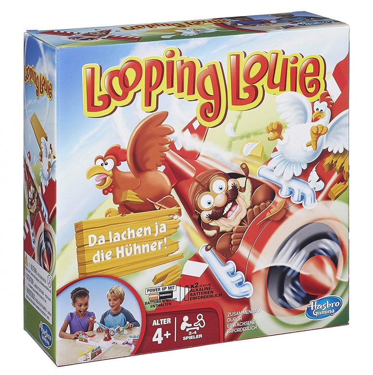 🤴 Hasbro Gaming Looping Louie, lustiges Gesellschaftsspiel für 2 bis 4 Spieler ab 4 Jahren und für die ganze Familie, Geschicklichkeitsspielzeug an, und als Wichtelgeschenk16,98€ statt 31,99€ - 47,00 % 🔥🚚 Verkauft durch Amazon und Versand durch Amazon11,195 Bewertungen: 4.7 / 5.0 ⭐️⭐️⭐️⭐️⭐️🛒 zu Amazon https://www.amazon.de/dp/B00VNYDEGO/?amp%3Btag=preisfehlerheute-21&tag=preisfehlerheute-21