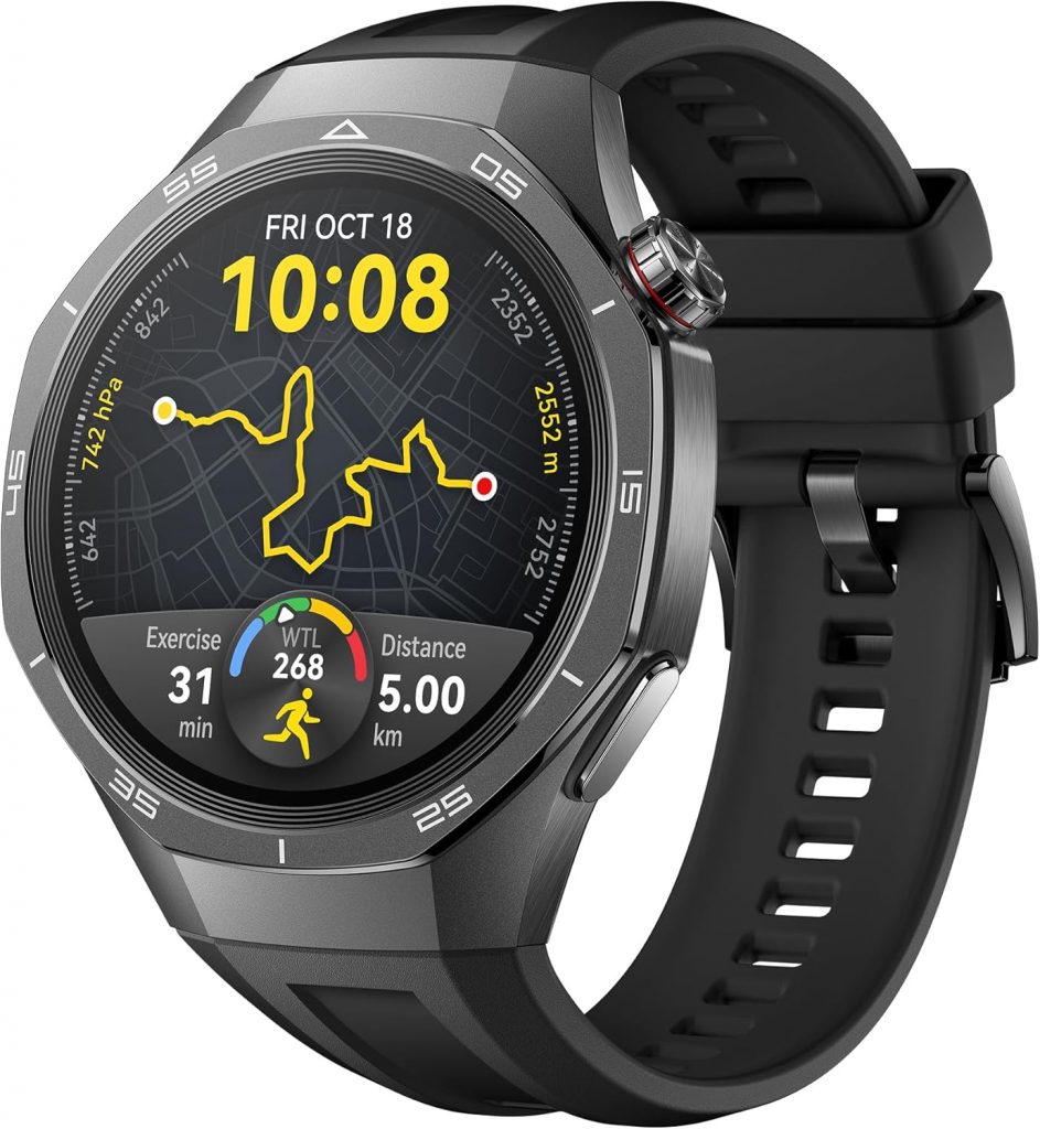 👑 HUAWEI Watch GT 5 Pro 46 mm Smartwatch, Kunstvolles Design,Sportfunktionen auf Profi-Niveau, Health-Tracking, EKG, bis zu 14 Tage Akku, GPS, iOS & Android, +6 Monate erweiterte Garantie, Schwarz256,00€ statt 379,00€ – 33,0 🔥🚚 Verkauft und Versand durch twenty9store2,191 Bewertungen: 4.6 / 5.0 ⭐️⭐️⭐️⭐️⭐️🛒 zu Amazon https://www.amazon.de/dp/B0D9JYH81R/?th=1&tag=preisfehlerheute-21#038;psc=1&tag=preisfehlerheute-21