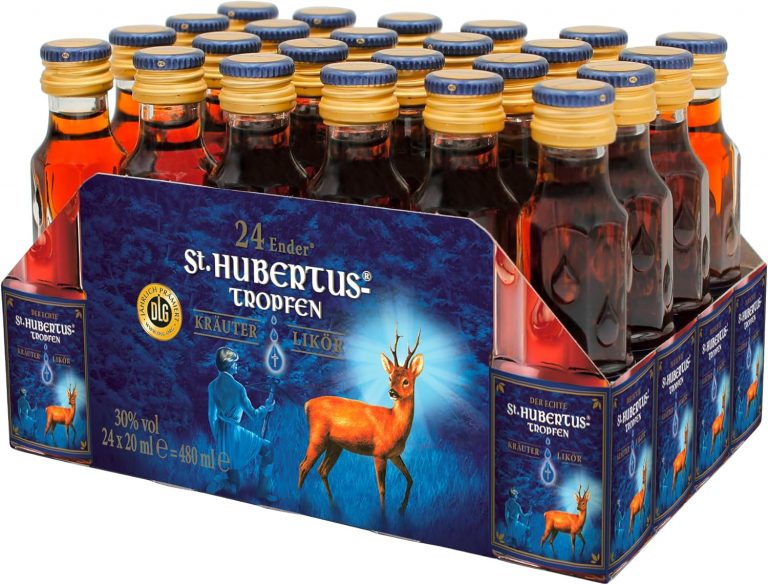 St. Hubertus-Tropfen Kräuterlikör (24 x 0.02 l)9,49€ statt 12,98€➡️ https://www.amazon.de/dp/B00QURCOBU/?tag=preisfehlerheute-21