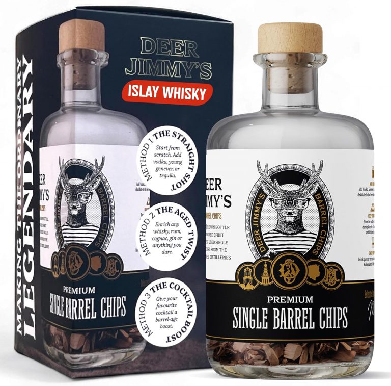 Deer Jimmy's® DIY Whisky Geschenkset – Whisky selbst Machen mit Premium Eichenholz aus schottischen Islay Whiskyfässern – Tiefe Fassreifung für Jede Spirituose Männer14,91€ statt 19,95€➡️ https://www.amazon.de/dp/B0DLGXVDVX/?tag=preisfehlerheute-21