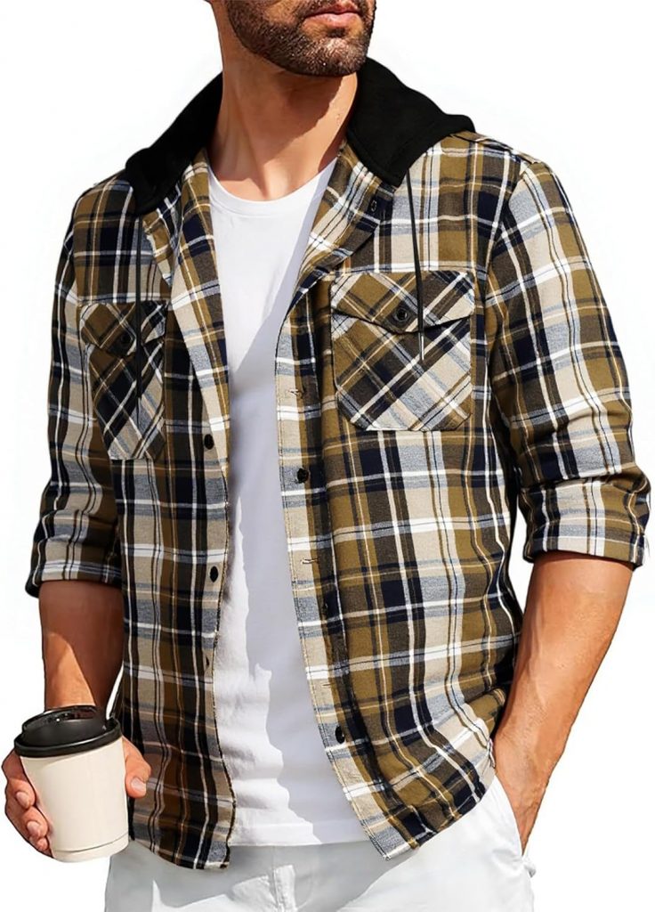 👑 SwissWell Holzfällerhemd Herren Hemd Kariert Langarm Hemdjacke Männer Flanellhemd mit Kapuze Outdoor Holzfäller Jacke M-3XL16,98€ statt 28,89€ - 42,00 % 🔥🚚 Verkauft von Zhengdaqian und Versand durch Amazon286 Bewertungen: 4.2 / 5.0 ⭐️⭐️⭐️⭐️🛒 zu Amazon https://www.amazon.de/dp/B0DBTR3D1Y/?amp%3Btag=preisfehlerheute-21&%3Bamp%3Bth=1&%3Bamp%3Bpsc=1&tag=preisfehlerheute-21