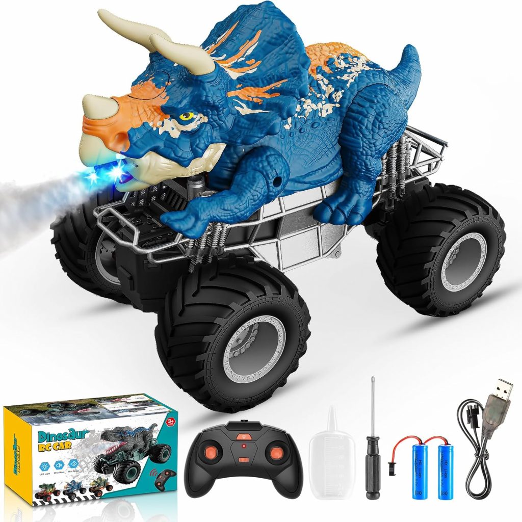 👑 HappyGoLucky Dinosaurier Spielzeug ab 3-10 Jahre Junge, Monstertruck Ferngesteuertes Auto ab 3 4 5 6 7 8 Jahre RC Auto mit Sprühnebel, Musik, LED-Leuchten, Outdoor Spielzeug Ostern Geschenk Kinder19,98€ statt 26,77€ – 26,0 🔥🚚 Verkauft von GUGUXI LIMITED und Versand durch Amazon838 Bewertungen: 4.3 / 5.0 ⭐️⭐️⭐️⭐️🛒 zu Amazon https://www.amazon.de/dp/B0C5C3P5XM/?th=1&tag=preisfehlerheute-21#038;psc=1&tag=preisfehlerheute-21