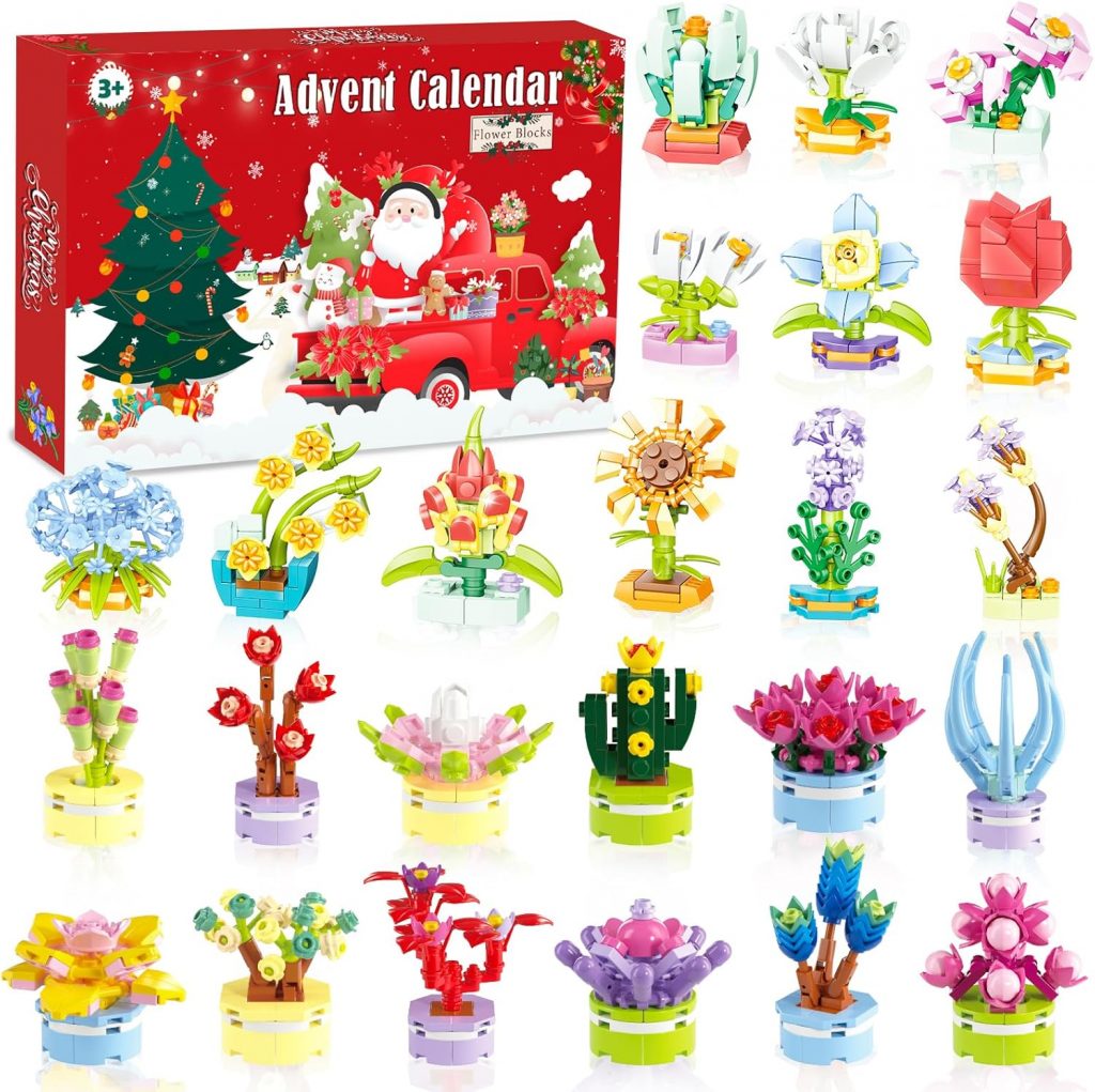 Adventskalender 2025 für Mädchen,24 Tage von Weihnachtskalender Geschenke mit Sukkulenten und Blumenstrauß Bausteinen für Kinder,Weihnachts Geschenk für Jungen und Mädchen22,99€ statt 32,99€➡️ https://www.amazon.de/dp/B0FDR7LWG1/?tag=preisfehlerheute-21