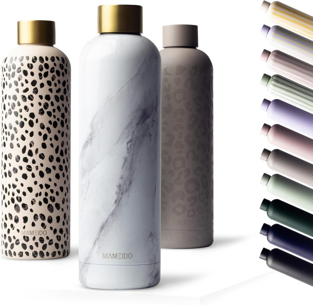 PREISFEHLER.SHOP BlackWeeks: MAMEIDO Thermosflasche 750 ml, auslaufsichere Trinkflasche Edelstahl, Kohlensäure geeignet, BPA frei, Isolierflasche Pirate-D~eals 12h heiß & 24h kalt (White Marble Gold)11.99 statt 29.99 €⏩️ https://www.amazon.de/PREISFEHLER.SHOP/dp/B083BCGRMC?tag=preisfehlerheute-21