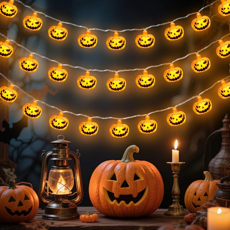 Leikedun Halloween Lichterkette Kürbis, 3 Meter 20 LED Lichterketten Batterie Kürbis Lichter Halloween Dekoration Innen Außen für Themenpartys, Karneval, Veranda, Herbst3,99€ statt 5,59€➡️ https://www.amazon.de/dp/B0FJRS1JK5/?tag=preisfehlerheute-21