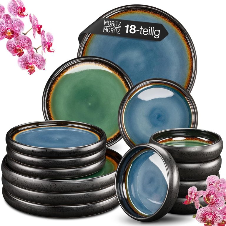 Moritz & Moritz SOLID 18-tlg Steinzeug Geschirr Set 6 Personen – Geschirrset aus je 6 Dinner , Kleine , Tiefe Teller44.99€ statt 169.99€🎁 Werbeaktion anwenden➡️ https://www.amazon.de/dp/B099F74FRT/?tag=preisfehlerheute-21