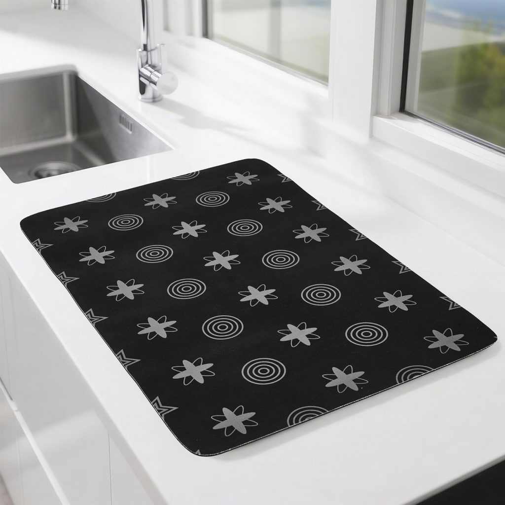 vinlley Spülmatte 30×40 cm – Wasserabsorbierende Küchenmatte, rutschfeste Abtropfmatte für Spüle & Arbeitsfläche, Schnell Trocknend & Waschbar, Schwarz Grau 2 Pack4.99€ statt 18.99€➡️ https://www.amazon.de/dp/B0FHJZPW5X/?tag=preisfehlerheute-21