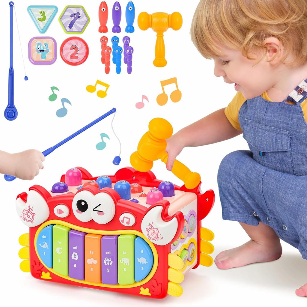 👑 deAO Kinder Musikalischer Krabbe Spielzeug, Montessori Spielzeug, Baby Musik Lernspielzeug mit Xylophon Kinder, Hammerspiel, Angelspiel, Tiergeräuschen, Musik & Licht, Geschenk für Junge Mädchen8,99€ statt 18,29€ – 51,0 🔥🚚 Verkauft von FOSDA und Versand durch Amazon4 Bewertungen: 4.7 / 5.0 ⭐️⭐️⭐️⭐️⭐️🛒 zu Amazon https://www.amazon.de/dp/B0F6CRGQYC/?tag=preisfehlerheute-21