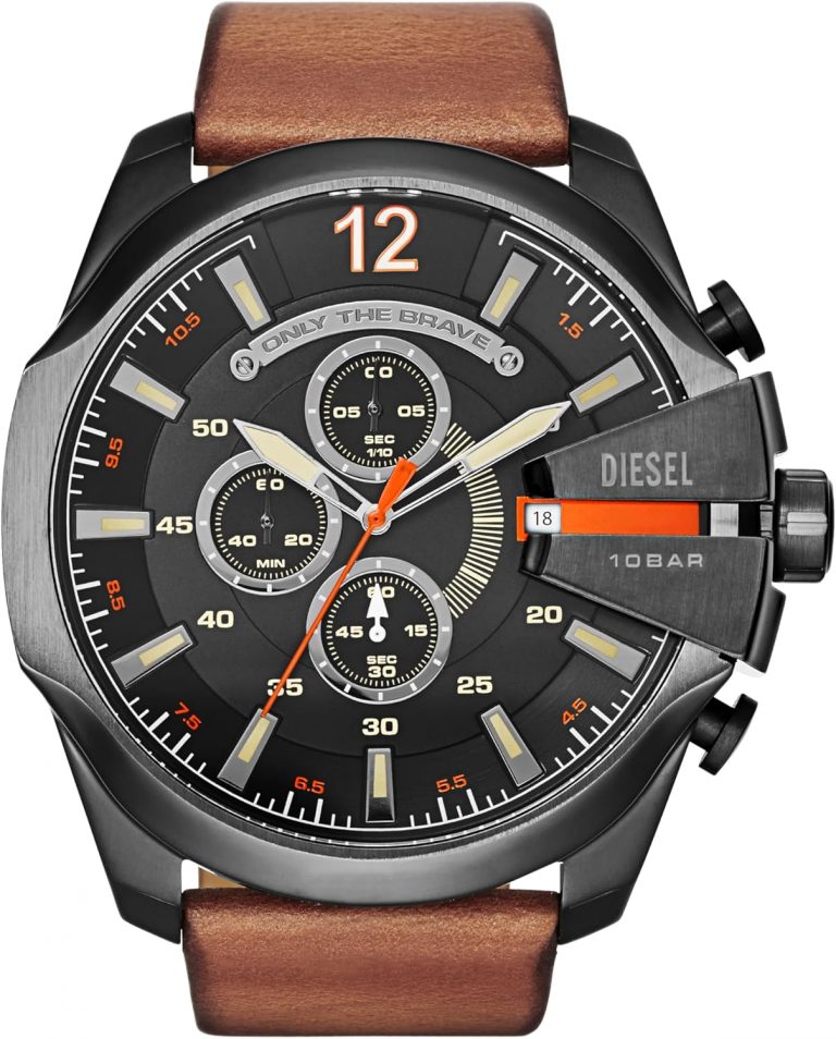 🤴 DIESEL Mega Chief Series Herrenuhr, Chronographenwerk mit Lederarmband170,57€ statt 289,00€ - 41,00 % 🔥🚚 Verkauft durch Amazon und Versand durch Amazon3,833 Bewertungen: 4.5 / 5.0 ⭐️⭐️⭐️⭐️⭐️🛒 zu Amazon https://www.amazon.de/dp/B00NTN8VUQ/?amp%3Btag=preisfehlerheute-21&amp%3Bth=1&amp%3Bpsc=1&tag=preisfehlerheute-21