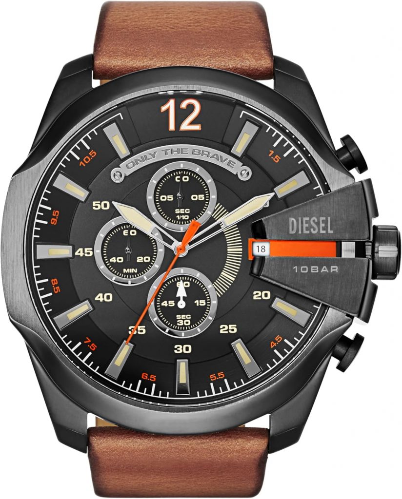 🤴 DIESEL Mega Chief Series Herrenuhr, Chronographenwerk mit Lederarmband170,57€ statt 289,00€ - 41,00 % 🔥🚚 Verkauft durch Amazon und Versand durch Amazon3,833 Bewertungen: 4.5 / 5.0 ⭐️⭐️⭐️⭐️⭐️🛒 zu Amazon https://www.amazon.de/dp/B00NTN8VUQ/?amp%3Btag=preisfehlerheute-21&%3Bamp%3Bth=1&%3Bamp%3Bpsc=1&tag=preisfehlerheute-21