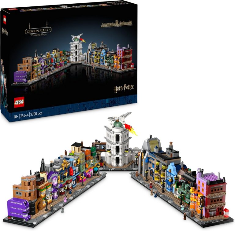 🤴 LEGO Harry Potter Die Zauberläden der Winkelgasse - Miniaturstraße zum Ausstellen - 12 Mikrofiguren zum Sammeln, inkl. Harry Potter, Draco Malfoy, Hermine Granger - Geschenk für Erwachsene 76444142,47€ statt 199,99€ - 29,00 % 🔥🚚 Verkauft von Mahling. und Versand durch Amazon353 Bewertungen: 4.8 / 5.0 ⭐️⭐️⭐️⭐️⭐️🛒 zu Amazon https://www.amazon.de/dp/B0DHSDY156/?amp%3Btag=preisfehlerheute-21&tag=preisfehlerheute-21