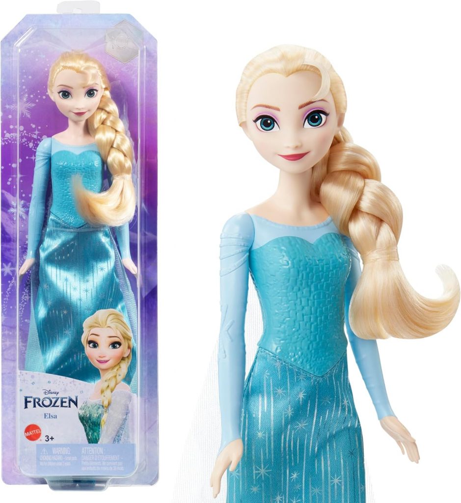 🤴 Mattel Disney Die Eiskönigin Elsa Puppe, Die Eiskönigin Puppe, kämmbare blonde Haare, beweglich, ausziehbare Schuhe, Disney Geschenke, Spielzeug ab 3 Jahre, HLW479,99€ statt 14,99€ - 34,00 % 🔥🚚 Verkauft durch Amazon und Versand durch Amazon5,458 Bewertungen: 4.7 / 5.0 ⭐️⭐️⭐️⭐️⭐️🛒 zu Amazon https://www.amazon.de/dp/B0B2BPFHNG/?amp%3Btag=preisfehlerheute-21&%3Bamp%3Bth=1&%3Bamp%3Bpsc=1&tag=preisfehlerheute-21
