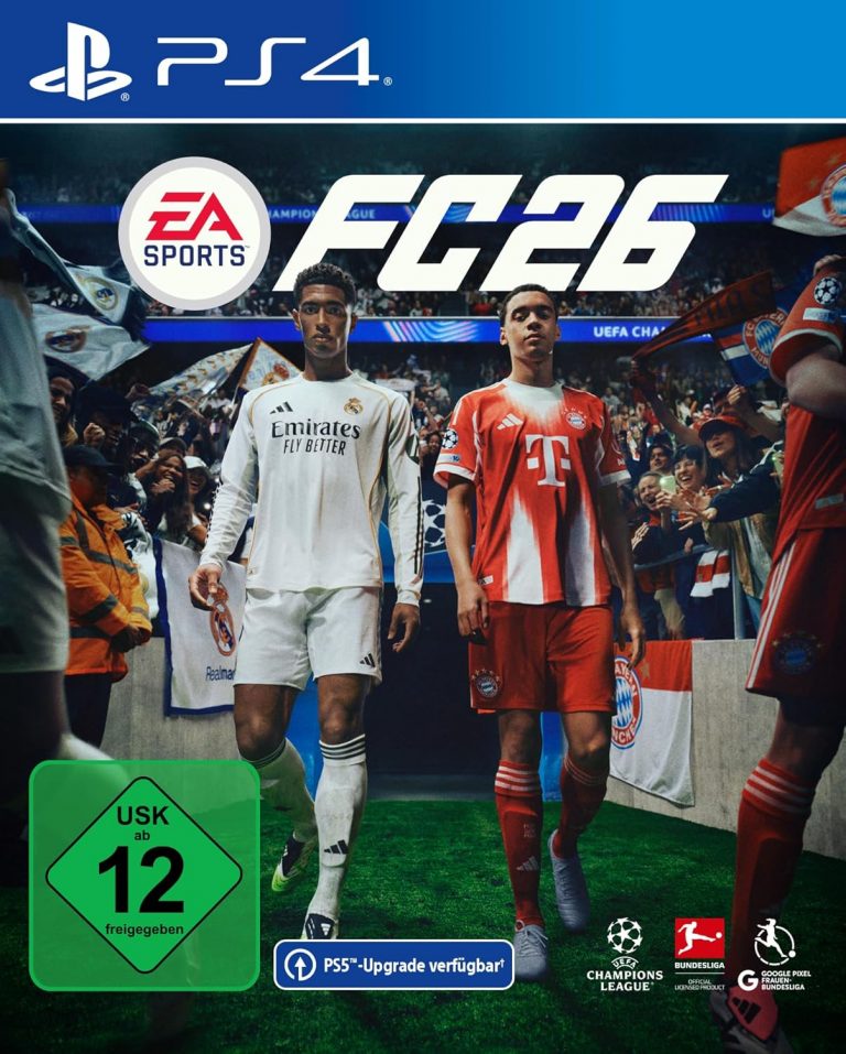 EA SPORTS FC 26 Standard Edition PS4 | Deutsch39,99€ statt 79,99€➡️ https://www.amazon.de/dp/B0FGKJ345L/?tag=preisfehlerheute-21