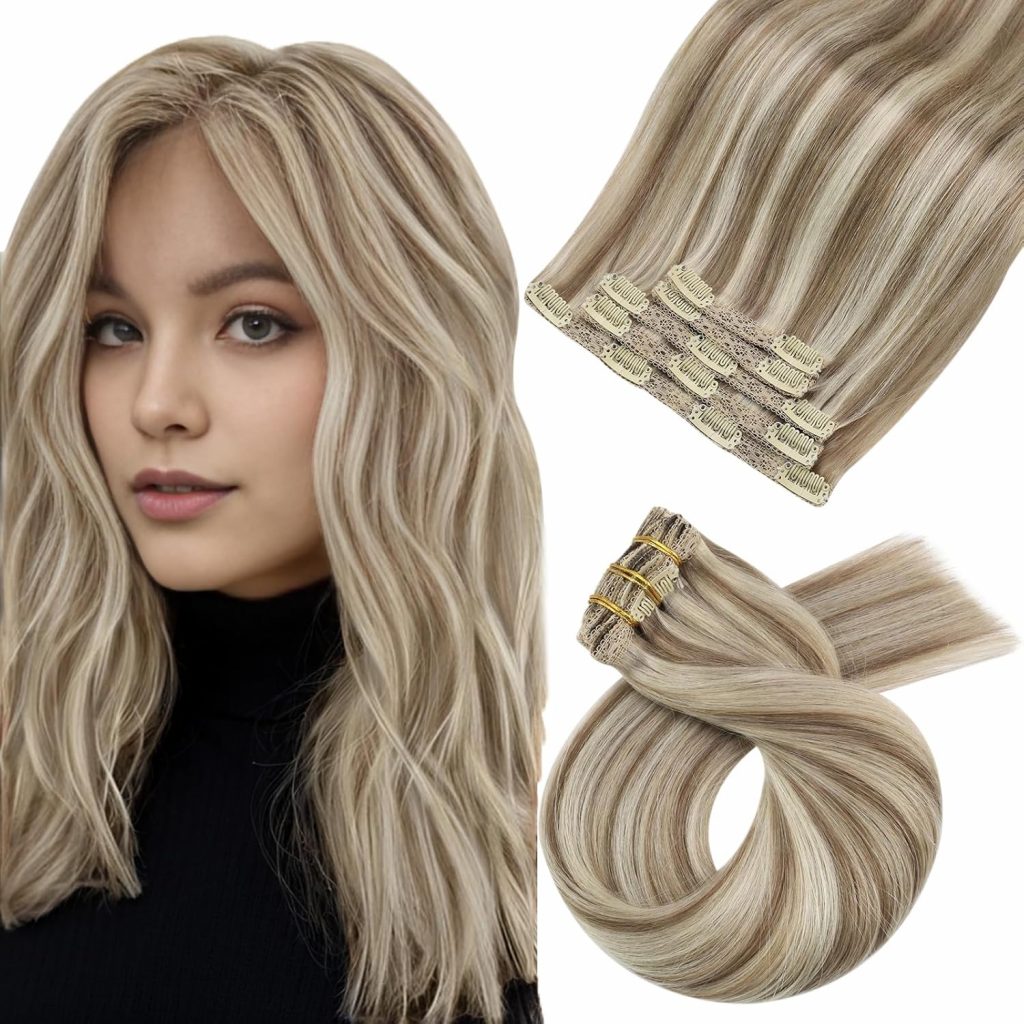 👑 Moresoo Clip in Extensions Echthaar, Salon Qualität Weiches Glattes Haar 35 cm 5 Stück 80g Extensions Clip in Echthaar #9A/60 Hellbraun mit Platinblond, Leicht zu Tragen Solide und Langlebig 14 Inch💰 nur 49,99🚚 Verkauft von Moresoo und Versand durch Amazon1,055 Bewertungen: 4.2 / 5.0 ⭐️⭐️⭐️⭐️🛒 https://www.amazon.de/dp/B0CS5PSVXW/?th=1&tag=preisfehlerheute-21#038;psc=1&tag=preisfehlerheute-21
