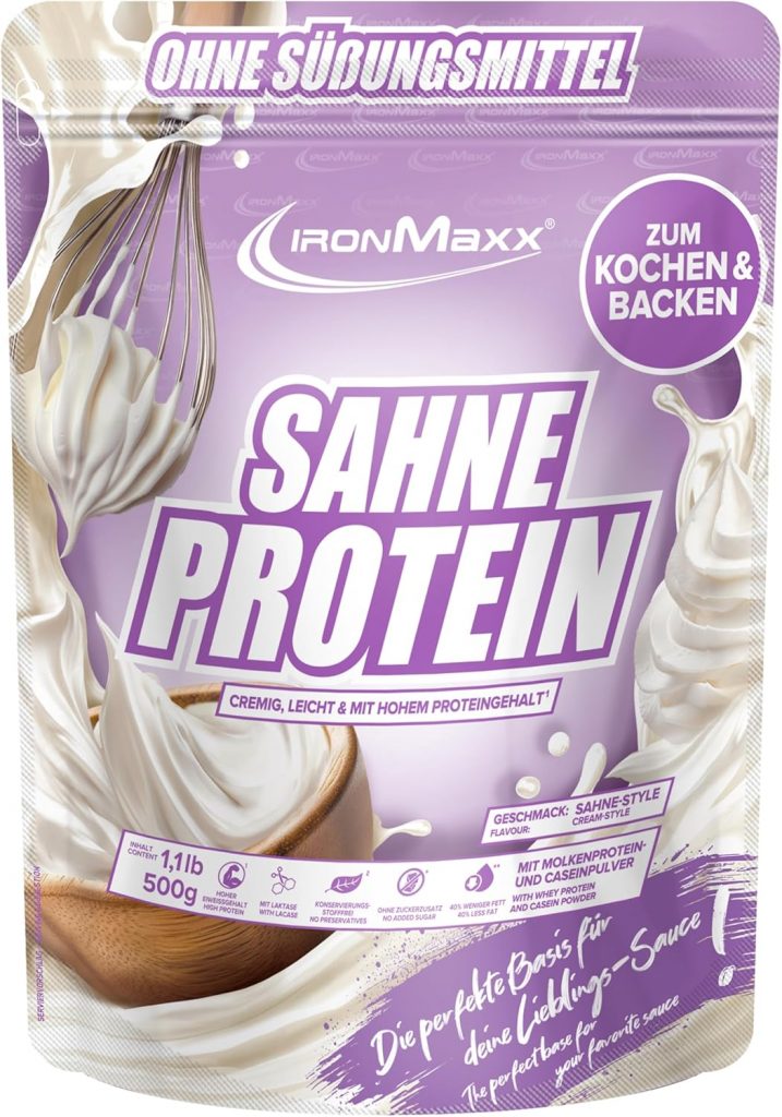 👑 IronMaxx Sahne Protein – 500g Beutel | Proteinreiche Koch- & Backzutat mit Molkenprotein | Ohne Zuckerzusatz & fettärmer als Sahne | Ideal zum Verfeinern von warmen Gerichten14,24€ statt 23,90€ – 41,0 🔥🚚 Verkauft durch Amazon und Versand durch Amazon76 Bewertungen: 4.6 / 5.0 ⭐️⭐️⭐️⭐️⭐️🛒 zu Amazon https://www.amazon.de/dp/B0FC6VTL1W/?th=1&tag=preisfehlerheute-21#038;psc=1&tag=preisfehlerheute-21