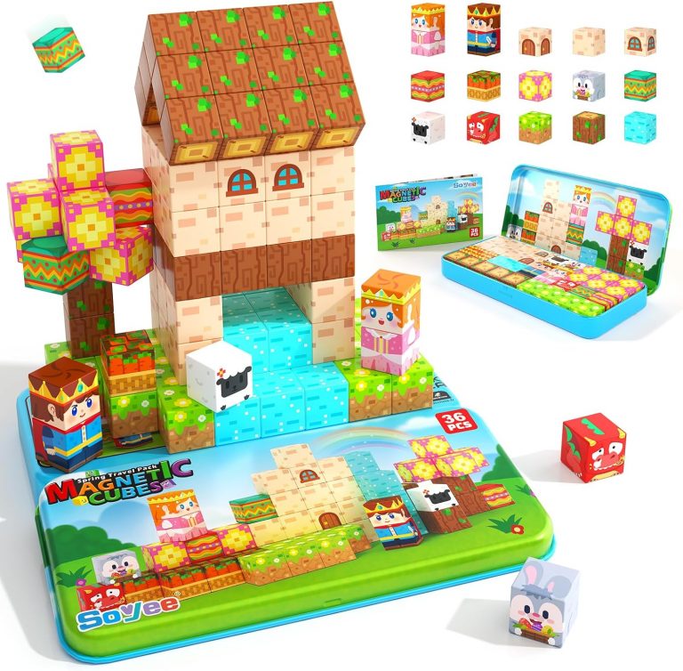 Magnetische Bausteine ​​Reisespielzeug Magnetbausteine Magnetspielzeuge Magnetsteine Magnetblöcke mit Metallbox STEM Sensorik Spielzeug ab 3+ Jahre Kinder Jungen und Mädchen Weihnachten Geburtstags8.99€ statt 29.99€➡️ https://www.amazon.de/dp/B0FLDQQQWK/?tag=preisfehlerheute-21