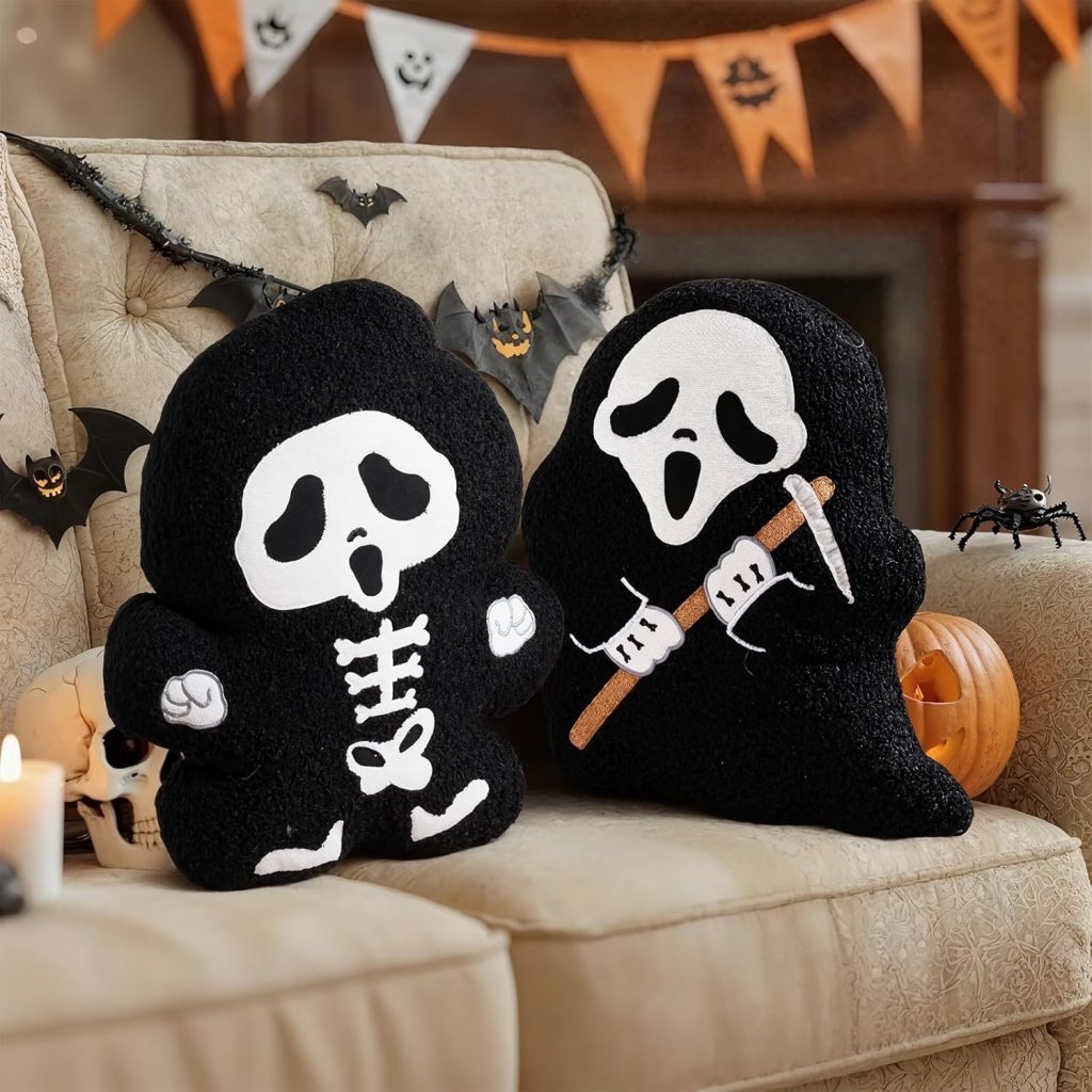 👑 Lanpn 2 Stück Halloween Geist Kissen, Plüsch Geistergesicht Geister Dekokissen Flauschiges Geistkissen für Geschenk Party Bett Sofa Couch Innenbereich Halloween Deko Dekoration (Schwarz, 40x33cm)12,99€ statt 22,99€ – 44,0 🔥🚚 Verkauft von Novasea TD und Versand durch Amazon13 Bewertungen: 4.2 / 5.0 ⭐️⭐️⭐️⭐️🛒 zu Amazon https://www.amazon.de/dp/B0FF4HZVTC/?tag=preisfehlerheute-21