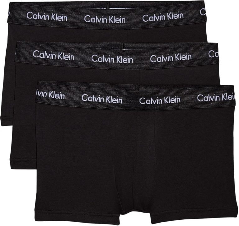 Calvin Klein Herren 3er Pack Boxershorts Low Rise Trunks Unterwäsche, Schwarz (Black W. Black Wb), M24,76€ statt 44,90€➡️ https://www.amazon.de/dp/B077B63VMG/?tag=preisfehlerheute-21