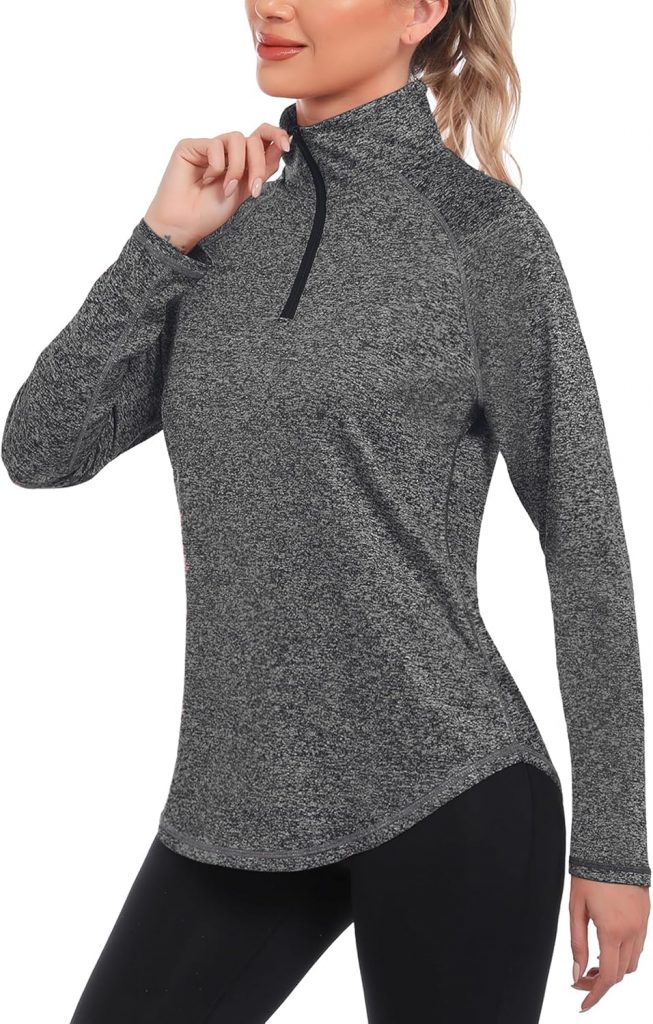 🤴 iClosam Sportshirt Langarm Damen Funktionsshirt UPF 50+ Langarmshirt Sport Atmungsaktiv Laufshirt Schnelltrocknend UV Shirt 1/4 Reißverschluss für Yoga Fitness Tennis Golf Wandern S-3XL13,99€ statt 21,99€ – 37,0 🔥🚚 Verkauft von YICHANG-EU und Versand durch Amazon379 Bewertungen: 4.2 / 5.0 ⭐️⭐️⭐️⭐️🛒 zu Amazon https://www.amazon.de/dp/B0CZP45XBM/?th=1&tag=preisfehlerheute-21#038;psc=1&tag=preisfehlerheute-21